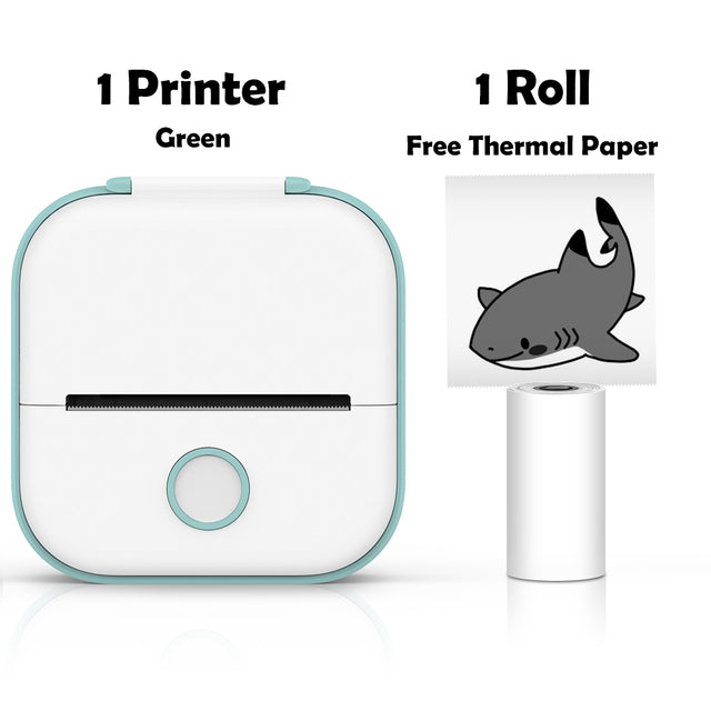 Posh Print Mini Bluetooth-Compatible Printer